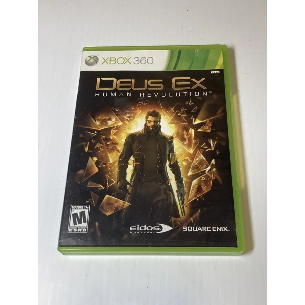 Deus Ex: Human Revolution (Microsoft Xbox 360, 2011) CIB